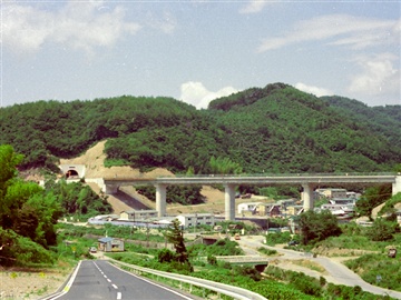 完成した国崎大橋の写真
